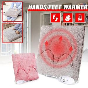 Blankets 20W 220V Portable Electric Heating Hands Feet Warmer Heater Blanket Pad Winter Seats Cushion Mat Removable And Washable