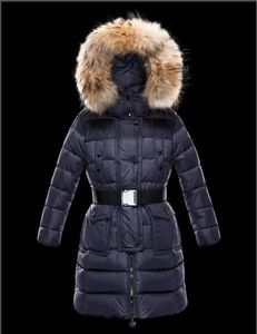 2021 Дети 039S Женская женская молочная куртка парка из капюшона для девочек теплые густые куртки Детские капюшоны с капюшоном на 100 мех Wint2083052