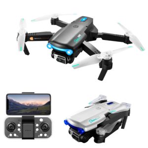 S98 WIFI FPV DRONO 4K HD Câmera dupla 360 ﾰ Evitar obstáculos Posicionamento de fluxo óptico RC Drone Quadcopter com LED controlável