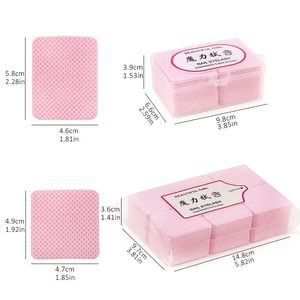 Lint-Free Nail Polish Remover Cotton Wipes UV Gel Tips Remover Cleaner Paper Pad Nails Polish Art Cleaning Manicure Toolsfor gel polish remover pads