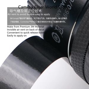 Dla Sony Fe 20 mm F1,8 g Len Premium Nakładka skóra dla Sony FE20 F1.8 / 20F1.8G Protection Protector Anti-Scratch Cover Film Sticker