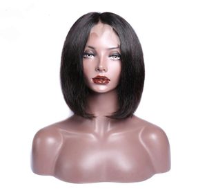 13x4 Glueless Bob Wig Indian Straight Straight Short Lace Front Human Hair Wigs for Black Women for Baby Hair Remy Hai3660234