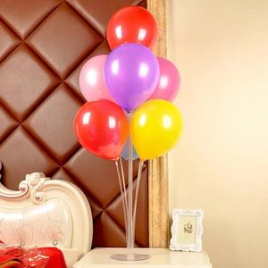 Stick a palloncini per decorazioni per feste per matrimoni fai -da -te tavolo da palloncini in lattice che galleggiano il supporto della canna di supporto