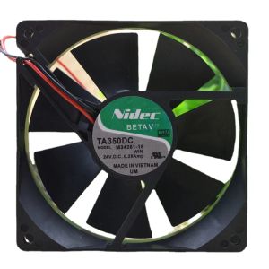 PADS Nowy wentylator NIDEC 9025 24 V 0,28A Fan chłodzenia TA350DC M3426116 Podwójny łożyska piłki wentylator 90*90*25 mm