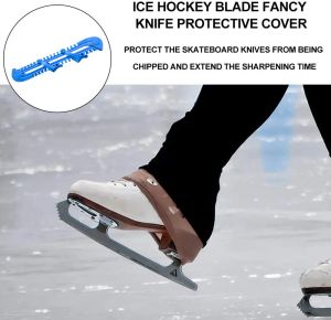 Sapatos de skate de hóquei no gelo guardas de lâmina de patinação ajustável Cobrir capas de proteção protetora para hóquei/figura patins