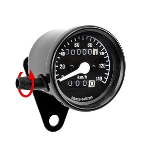 12v Universal Motorcycle Odometer Speedometer With Backlight Retro Pointer Tachometer Kmometer Modified Parts