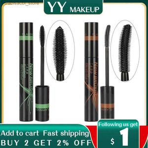 Mascara Eye Makeup Mascara Brand Flamingo Magic and Stereo Comb Dense Lifting Waterproof att bära mascara L49