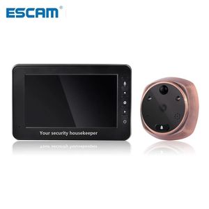 ESCAM 4.3 Inch 3MP Door Intercom Peephole Viewer Motion Detection Video Door Phone