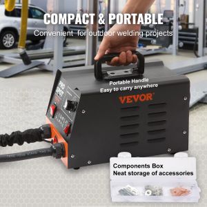 VEVOR STUD Kaynakçı Dent Onarım Kiti 3kw Spot Kaynakçı Otomatik Vücut Spot Kaynak Döküm Çekme Makinesi Araba Kamyonu İçin Kaynak Aksesuarları