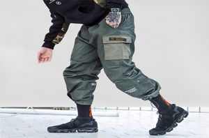 JANEIRO NOW AELFRIC EDEN Patchwork harém Joggers Skateboard Cargo Pants Mens Fashion Streetwear Hip Hop Calças de harém masculino casual KJ8416871