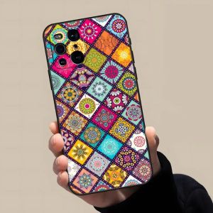 Mandala Chakra Yoga Phone Case For OPPO A16 A54 A57 A74 A54 A97 A53 Find X3 X2 X5 RENO 8 6 7 4 Pro Plus Black Cover