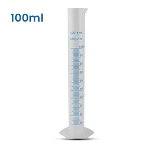 100ml /250ml Graduated Measuring Cylinder, Hard-plastic Measuring Cylinder Bottle Food Grade Homebrew Laboratory Test Use