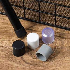 10pcs/set Chair Leg Caps Rubber Feet Protector Pads Plastic Pipe Cover Furniture Table Covers Hole Plugs Furniture Leveling Feet