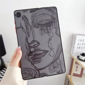 Tablet funta dla Samsung Tab S6 Lite Case dla Samsung Galaxy Tab S7 Fe S8 S9 Plus 12.4 '' A 8.0 A7 Lite A8 10.5 Pokrywa drukowana