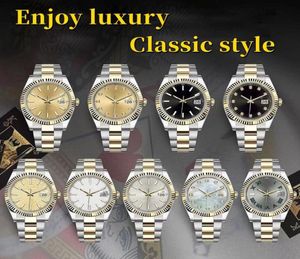 top Couples Watch 36mm41mm Mens Automatic Movement Stainless Steel Watch 28mm montre de luxe g1sU4892001