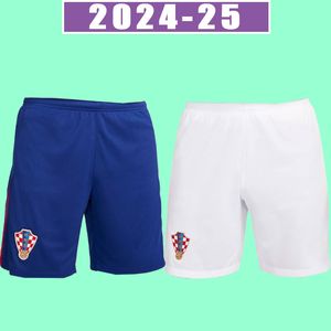 2024 CROACIA Modric Soccer Shorts National Team Croazia Mandzukic Perisic Kalinic 24 25 Croazia Pants di calcio Kovacic Kramaric Men Away 2025