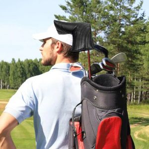 Golf Putter Cover Magnetic Headcovers für Golf Clubs Washington -Golf Club Head Protector für den School Golf Course Lawn und