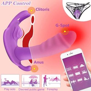 Sexy Toys App Remote Control Vibratori di dildo per donne vibratore Wifi Wear Dildos Goods Aulls 18