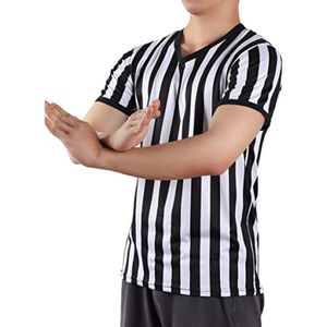 Basketball Referee Uniform Football Jersey Soccers T-shirt for Outdoor Cycling Sports 240402