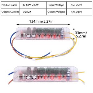 赤外線リモートコントロールLEDドライバー3色天井ランプ変圧器電源18-40WX2 12-24WX2 30-50WX2 40-60WX2 40-72WX4