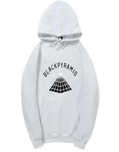 En yeni siyah piramit hip hop hoodies erkek ve kadın sweatshirtler kaykay sokak tarzı pamuk eşofman hoodie7174157