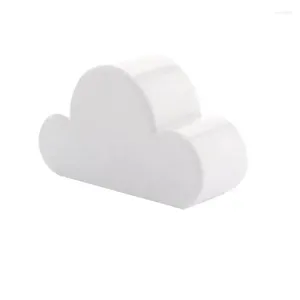 Hooks Magnetic Key Organizer Adhesive White Cloud Magnet Home Decorations Rack Novelty Håller flera nycklar