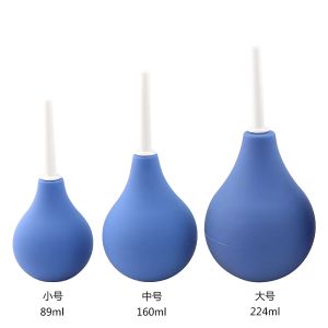 3 Types Anal Cleaner Enema Cleaning Container Vagina Cleaner Douche Enema Bulb Women Men Medical Rubber Health Hygiene Tool