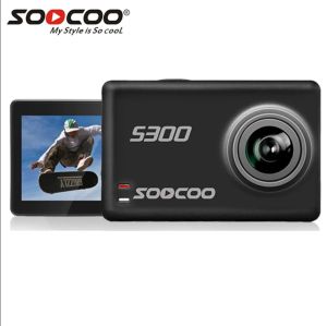 Kameror SOOCOO S300 4K Action Camera Sport under vattnet med fjärrkontroll Extern mikrofon GPS -pekskärm Bildstabilisering