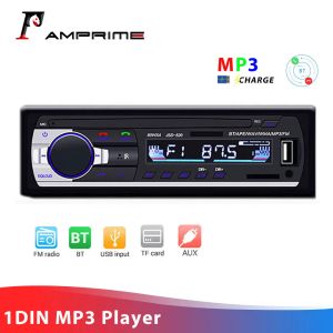 Amprime 1din Mp3 Player BT Car Radios Stereo Remote Control цифровой аудио музыкальный стерео 12V Car Radio Mp3 Player