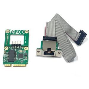 Mini PCIE 2.5G Ethernet Card 2.5GBASE-T GIGABIT-Netzwerkadapter MPCIE 2500Mbit / s RJ45 LAN-Controller-Karte