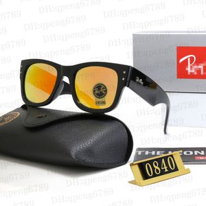 Top Classic Wayfarer 2186 occhiali da sole Mega Mega Wayfarer 0840 Esili da designer Giacini polarizzati UV400 Lenti unisex 431