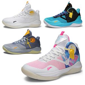 9 Sonic Basketball Shoes for Men's Summer Anti Slip, Wear Resistant, and Shock Absorbing Youth Training Friction Sound Practical Sports Shoes