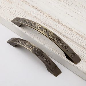 5'' Chinese Style Drawer Pulls Handle Door Pulls Unique Cupboard Knobs Kitchen Cabinet Handle Furniture Hardware