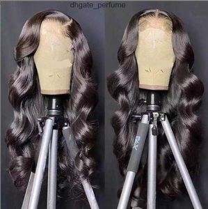 Human Hair Wigs Remy Baby Pre Plucked Body Wave Lace Front Wig 13X4 Hd Transparent Frontal Preplucked Closure Brazilian Drop Deliver Dhna8 Olaple Dhbjh