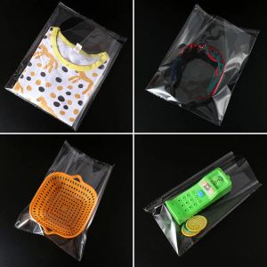 Transparent Self Sealing Small Poly OPP Plastic Bags Jewelry Gift Packing Self Adhesive Cookie Candy Packaging Cellophane Bag