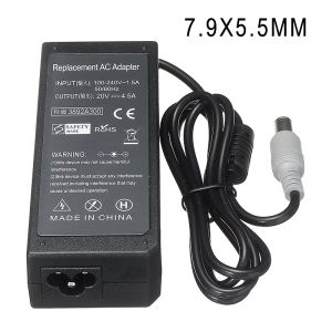 Adattatore Pohiks 1pc di alta qualità 20V 4,5A 90 W Adattatore di alimentazione AC 7,9*5,5 mm Caricatore di alimentazione per laptop per Lenovo ThinkPad