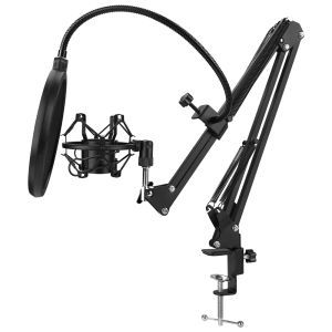 Stand SCISSOR ARM STAND FÖR BM800 MICROPHONE STAND MED EN SPIDER CAMTILEVER BRACKET UNIVERSAL SHOCK MIC MIC HOLDER