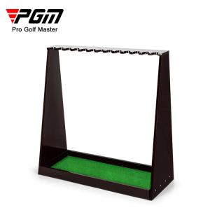 PGM Golf Club Holder Wood Shelf Display Stand Solid Hardware Screw Fixing Easy to Insert 13 slotfästen Golfförsörjning ZJ009