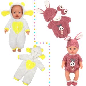 2022 New suits Fit For 43 cm Baby Doll 17inch Reborn Doll Accessories,Holiday gifts for children.