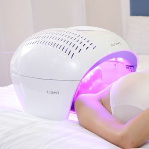 LED-hudföryngring Hotförsäljning Facial Skin Care 4 eller 7 Color LED PDT Light Therapy Machine