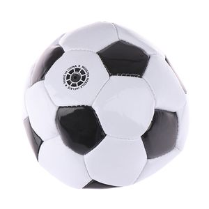 15cm Klasik Futbol Topu Yumuşak PVC Deri No.2 Siyah Boyut Ball Futbol Beyaz Standart Eğitim Futbol V1p1
