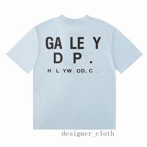 2024 T Рубашки для мужчин Summer Gallrey Tees Depts Mens Women Designers Loose Fashion Brands Tops Casual Department Street Short