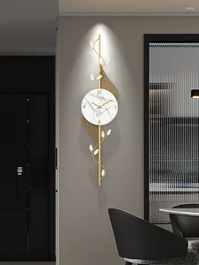 Orologi da parete moderno orologio silenzioso orologio silenzioso divano soggiorno sfondo di ornamento verticale decorazioni per la casa