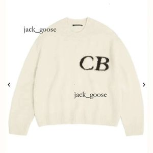 2023 CB Latter Knit Jacquard Cole Buxton Sweater Men Women Quality Loose Sweatshirts Clothing Cole Buxton T Shirt 152