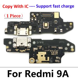 USB -laddningsportmikrofon Dock Connector Board Flex Cable för Xiaomi Redmi 9 9C 9A 9T 8 8A 10 10A 10C Prime 12 12C 13C 4G 5G