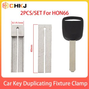 Chkj 2 adet/lot hon66 Honda araba anahtarları dış freze kelepçesi dış kesim için reph