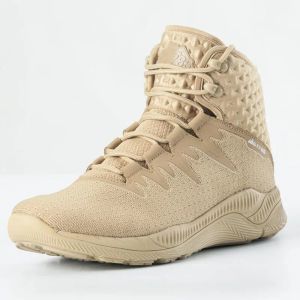 Botas leves verão respirável respirável no deserto botas militares forças especiais de combate botas táticas homens caminhando treinamento de treinamento sapatos de escalada