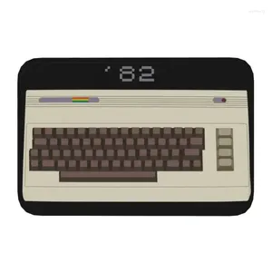 Mattor Commodore 64 främre dörrmatta antislip utomhus absorberande C64 amiga dator dörrmatta kök balkong entré mattan matta