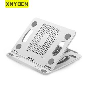 Stand Xnyocn Laptop Stand Holder Notebook Stand For Desk Aluminum Support Portable Base Foldable Bracket For Computer PC MacBook Pro