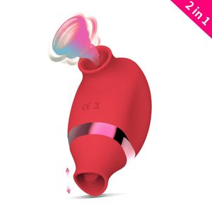 Vibratorsexleksak Kvinnlig sugande vibrator för G SPOT CLIT -stimulator med 7 sug- och vibrationsmönster, vuxna sexleksaker.